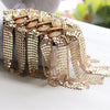 Handmade big size jewelery tassel big shoulder brooch epaulet PATCH ,epaulettes spikes,escapulario blazer accessories applique