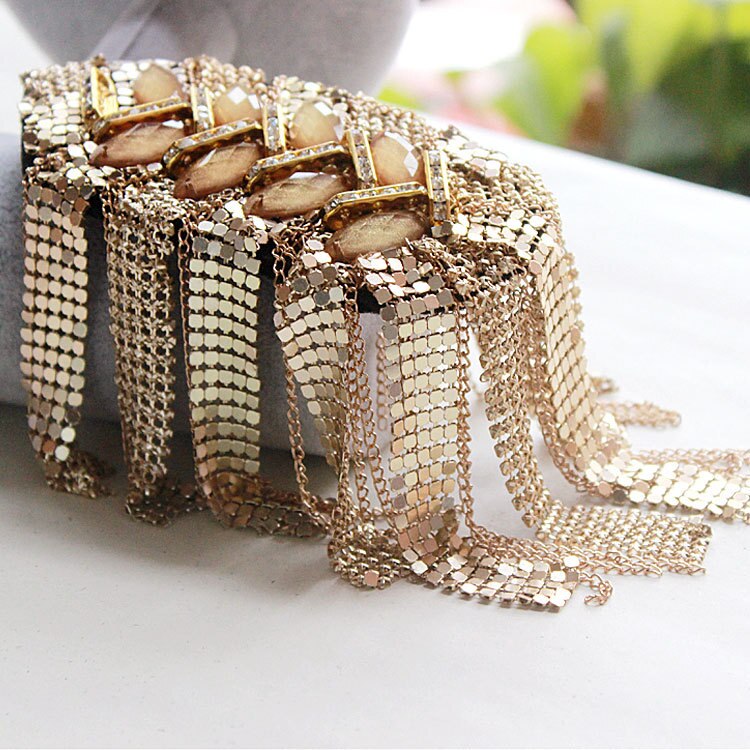 Handmade big size jewelery tassel big shoulder brooch epaulet PATCH ,epaulettes spikes,escapulario blazer accessories applique