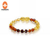 Hao Hu Po Nature Necklace Amber for Baby/adult Bracelet From The Baltic Sea Original GIC Certification with Jute Bag