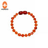 Hao Hu Po Nature Necklace Amber for Baby/adult Bracelet From The Baltic Sea Original GIC Certification with Jute Bag