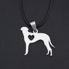 2020 New Women/Men's Jewelry Stainless Steel Little Cute Cat /Dog lover 3.7cmX2.0cm Pendant Short 17 Necklace SS-Cat