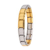 Hapiship 2021 Women's Jewelry 9mm Width Itanlian Elastic Charm Bracelet    Stainless Steel Bangle ST-