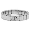 Hapiship 2021 1Pcs 9mm 13mm Width Original Daisy Agreement Charm Links Fit 9mm Bracelet  Stainless Steel Jewelry Making DJ316