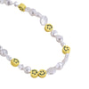Happy Smile face baroque pearl choker necklace for women vintage boho clavicle collar necklace hawaii women jewelry 2021