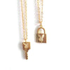 Harajuku Bunny Head Key Lock Pendant Necklace for Women Cute Animal Neck Chain Paired Necklace Couple Gifts 2021 Trendy Jewelry