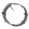 Harajuku Y2k Jewelry Vintage Resin Tai Chi Yin Yang Gossip Choker Retro Beads Chains Strand Necklace for Women Lucky Accessories