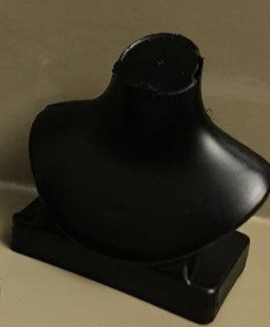 Black Jewelry Displ Neckform for dolls, Necklace Stand Body Displ Rack. Necklace Holder for Doll BBI00519