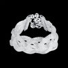 925 Stamp silver Bracelet for woman Vintage Mesh chain small fresh jewelry Wedding party gifts temperament