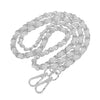 120cm Metal + Leather Cross Body Bag Chain Strap Purse Handbag Shoulder Bag Chain Replacement
