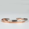 PolishedPlus Customized bracelet The love between a Mother and her child is forever stainless steel bangle Thanksgiving gift