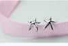 925 Sterling Silver Charm Earrings Mini Starfish Studs Earring Women Girl Ladies Jewelry Wedding Gift
