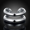Street Charms 925 Sterling Silver Simple Rings For Women adjustable wedding Party Gifts classic custom Jewelry