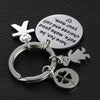Cute Baby Clover Personalized Keychain Mother's Day Gift For Your Mom Free to Engrave Name