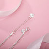 Street 925 Stamp Silver romantic lucky beads Chain Bracelet for Women party wedding accessories Fine Jewelry Gifts
