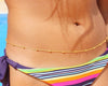 Janeman 2022 DIY summer sexy hip waist chain round beads waist chain beach chain