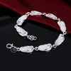 Slipper Chain Women Bracelets on Hand 925 Stamp Silver Color Charm  Quality Jewelry  GaaBou Christmas