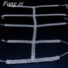 sexy Rhinestone leg chain body jewelry chain ladies  crystal multi-layer leg chain jewelry nightclub Party Gift