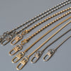 Woman Handbag Accessory Chain Detachable Replacement  Gold Silver Strap Women DIY Clutch Metal Shoulder Chains