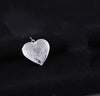 Heart Copper Silver Necklace With Long Chain Open Carved Flower Locket Women jewelry Perfume Diffuser Necklaces Pendants Z117