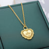 Heart Cross Necklace For Women Stainless Steel Goth Gold Color Pendant Necklaces Wedding Band Couple Jewelry Gift collares mujer