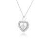 Heart Cross Necklace For Women Stainless Steel Goth Gold Color Pendant Necklaces Wedding Band Couple Jewelry Gift collares mujer