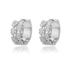 Heart Crystal Hoop Earrings For Women Girls Bohemian Shiny Cubic Zirconia Earrings 2023 Trend Wedding Couple Jewelry brincos