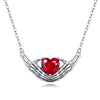 Heart Crystal palmar Statement Necklace Love Classic Valentine's Day  Jewelry Gift