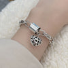 Heart Cuba Chain  Bracelets For Women Aesthetic Retro Girl Jewelry Ladies Gift  Christmas GaaBou Jewellery