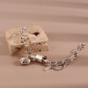 Heart Cuba Chain  Bracelets For Women Aesthetic Retro Girl Jewelry Ladies Gift  Christmas GaaBou Jewellery