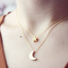 Heart Moon Star Choker Neck Boho Love Necklace For Women Vintage Jewelry Gift Female Sexy Accessories  Items GaaBou