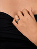 Heart Ring Gold Silver Color Adjustable Ring For Women Teens anillos mujer Jewelry Wedding Party Gifts 2022