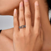 Heart Ring Gold Silver Color Adjustable Ring For Women Teens anillos mujer Jewelry Wedding Party Gifts 2022