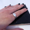 Heart Rings For Women Stainless Steel Gold Color Female Ring Wedding Band 2023 Trend Jewelry Couple Gifts Bijoux Femme