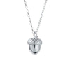 Heart Shape Acorn Necklace Can Open Pinecone Cone Box Women Girls Jewelry 2022 New