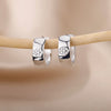 Heart Zircon Hoop Earrings for Women Stainless Steel Circle Huggie Earrings 2023 Trend Couple Wedding Jewerly pendientes mujer