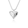 Heart Zircon Necklace for Women Stainless Steel Gold  Color Necklaces 2023 Trend Koeran Couple Jewelry collar