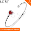 Heart shape women jewelry 925 sterling silver adjustable bracelet fitting with pearl seat, charm pearl bracelet accessory