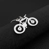 Heavy Industry Machinery Gear Pendant Stainless Steel Bicycle Shape Men's and Women's Titanium Steel Necklace
