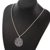 Hekate Wheel Stainless Steel Necklace Pendant Goth Strophalos Hecate Magic Symbol Logo Charm PIN colier femme Men Jewelry