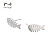 Hengyi Trendy Classic Animal Fish 925 Sterling Silver Stud Earrings for Women Lovers Christmas Gift 2020 Hot Sale