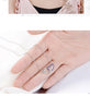 Female 925 Stamp Silver Color Double Heart Pendants And Necklaces For Women LOVE Wedding Party Jewelry