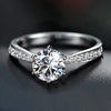 Zircon Adjustable Rings For Women 925 Stamp Silver Color Wedding Ring  Jewelry 2022 Trend GaaBou Jewellery