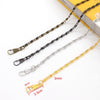 Metal Bags Chain Purse Buckles Women Shoulder Strap for Bags Replace Crossbody chain Bag Accessories 0.3cm wide