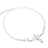 925 Sterling Silver Bracelet Heartbeat Bracelets & bangles for Women Classic Heart Beat Charm Bracelet Wedding Gift