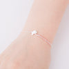925 Sterling Silver Ginkgo Leaf Jewelry Bracelet for Women Cute Simple Leaf Bracelet Feminino Vintage Jewelry Gift