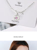 Plum Blossom Branch 925 Stamp Silver Color Trendy Pendant Chain Necklace For Women Girl Necklace Anniversary Fine Jewelry