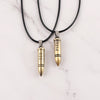 HiP Hop Bullet Pendant Necklaces For Men Design Link Chain 1314 520 Number Print God Bless You Personality Couple's Gift For Men