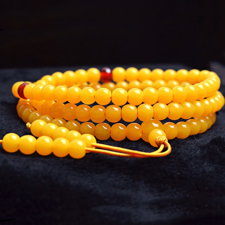 High Amber Floation Brine Beeswax Beads Bracelets Fashion Beeswax Bracelets Bijoux Wrisband Gift For Man&woman