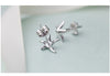 925 Sterling Silver Charm Earrings Mini Starfish Studs Earring Women Girl Ladies Jewelry Wedding Gift