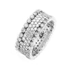 High Quality Authentic 925 Sterling Silver Rings Lavish Clear CZ Ring Engagement Wedding Europe Fine Jewelry Accessories